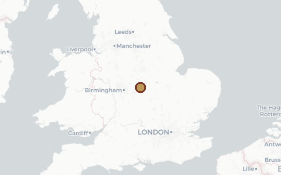 Map of England