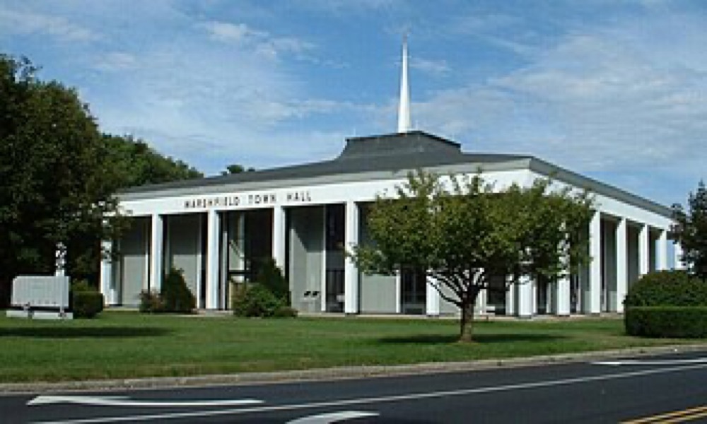 Marshfield Town Hall, Marshfield, Massachusetts