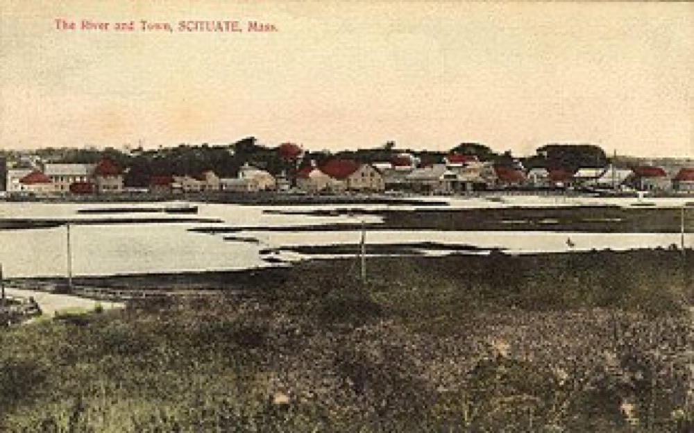 The river and town of Scituate, Massachusetts